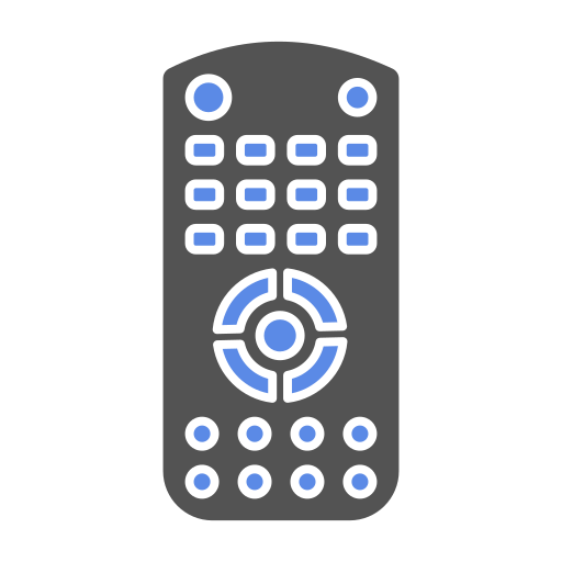 Remote control Generic Blue icon