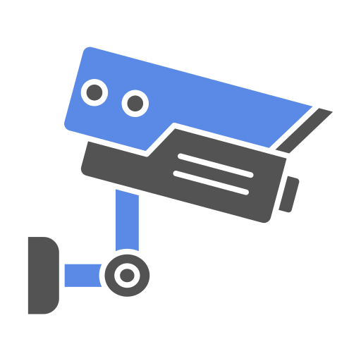 cámara de cctv icono gratis