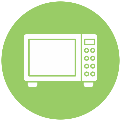 Microwave oven Generic Circular icon