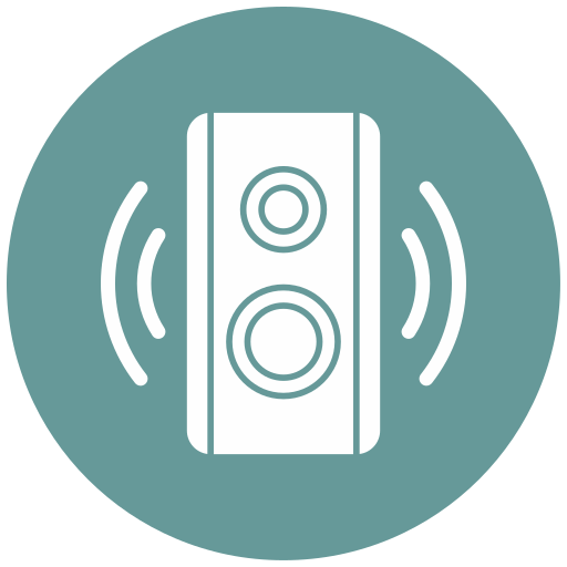 altavoz icono gratis