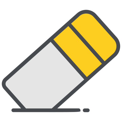 Eraser free icon