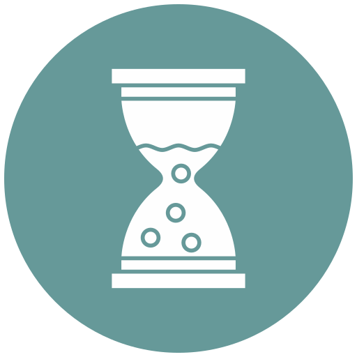 reloj de arena icono gratis