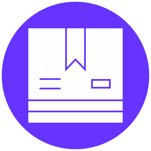 caja de entrega icono gratis