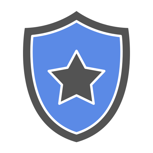 Shield Generic Blue Icon