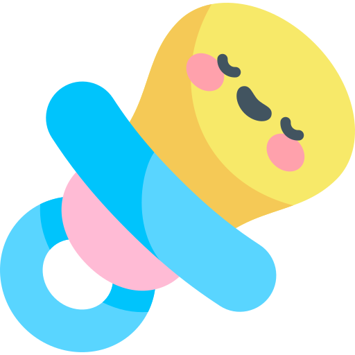 Pacifier free icon Pacifier free icon