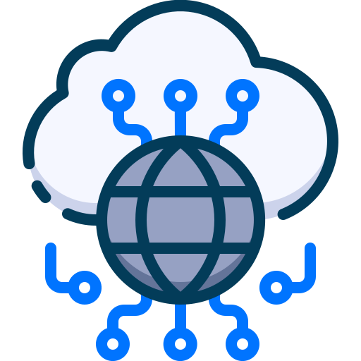 Cyberspace Generic Blue icon