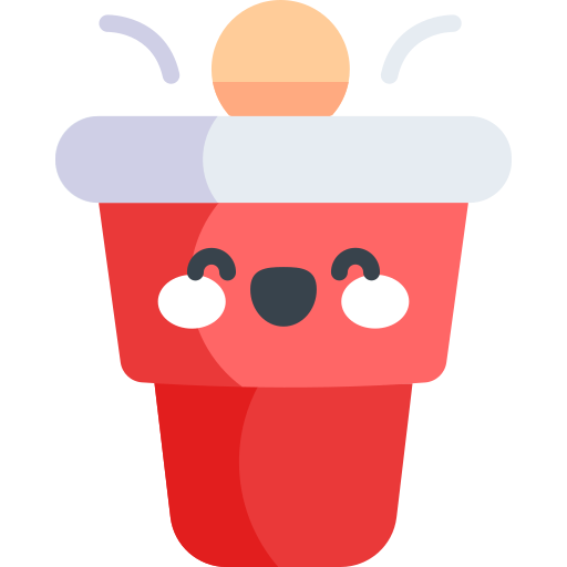 비어 퐁 무료 아이콘