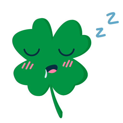 dormido gratis sticker