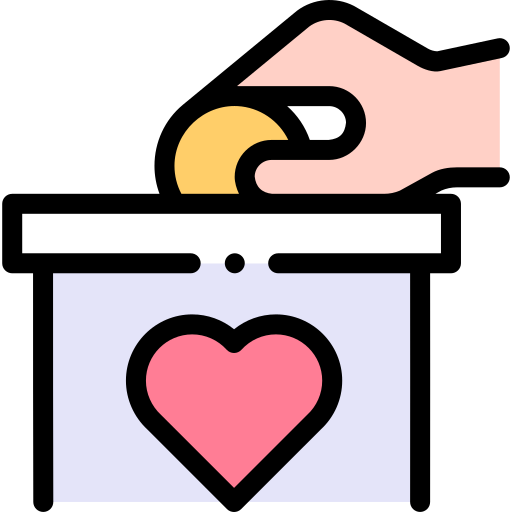 기부 무료 아이콘