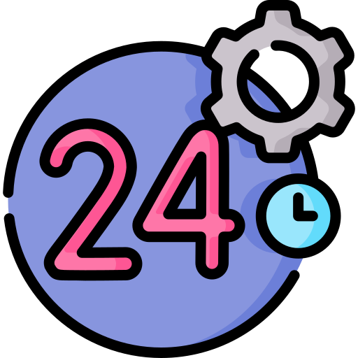 24 horas grátis ícone 24 horas grátis ícone