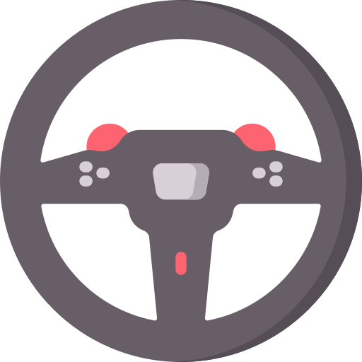 Steering wheel Special Flat icon