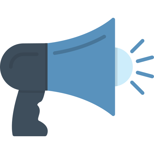 Megaphone free icon Megaphone free icon