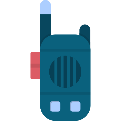 휴대용 무전기 무료 아이콘