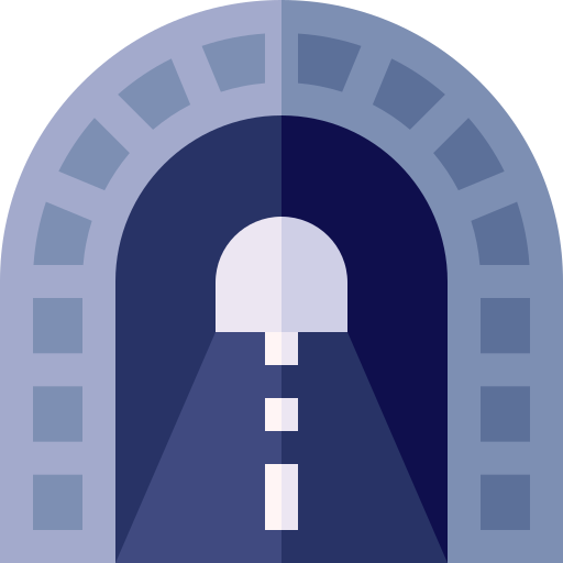 túnel icono gratis