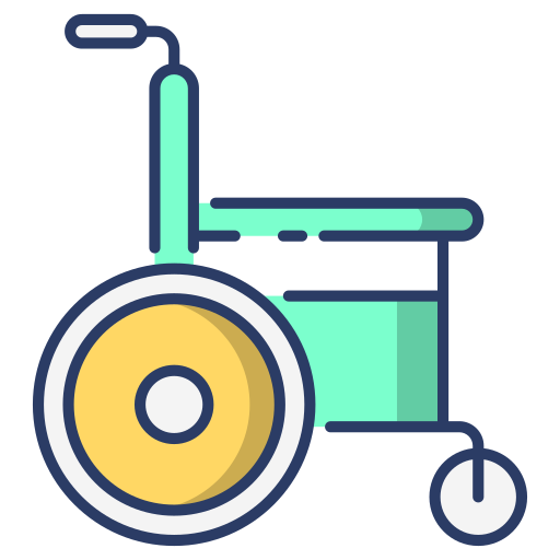 fauteuil roulant Icône gratuit