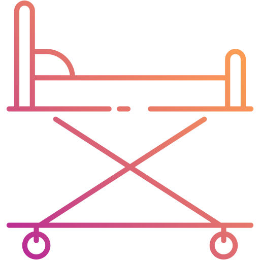 Больничная койка бесплатно иконка