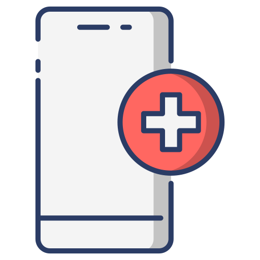 aplicación médica icono gratis