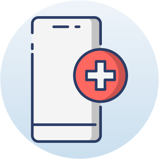 aplicación médica icono gratis