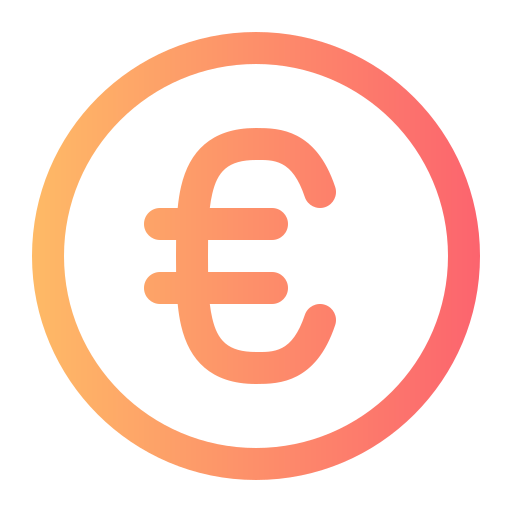 Euro Generic Gradient icon