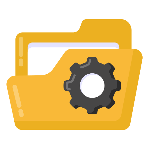 File management Generic Flat icon