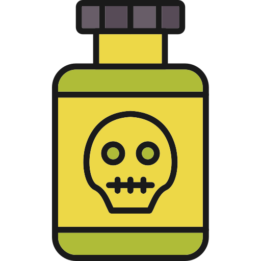 Poisonous Generic Outline Color icon