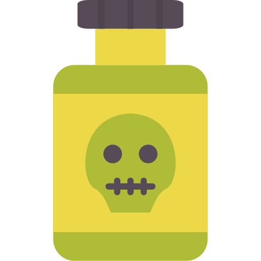 toxique Icône gratuit