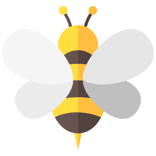 abeja icono gratis