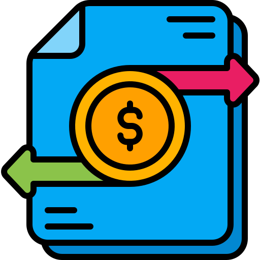 Transaction free icon