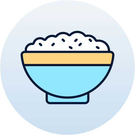 Rice bowl Generic Circular icon