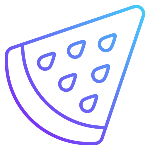 sandía icono gratis