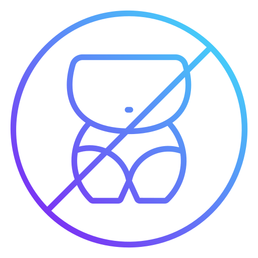 sin grasa icono gratis