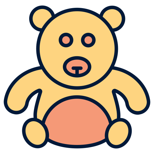 Teddy bear Generic Flat icon