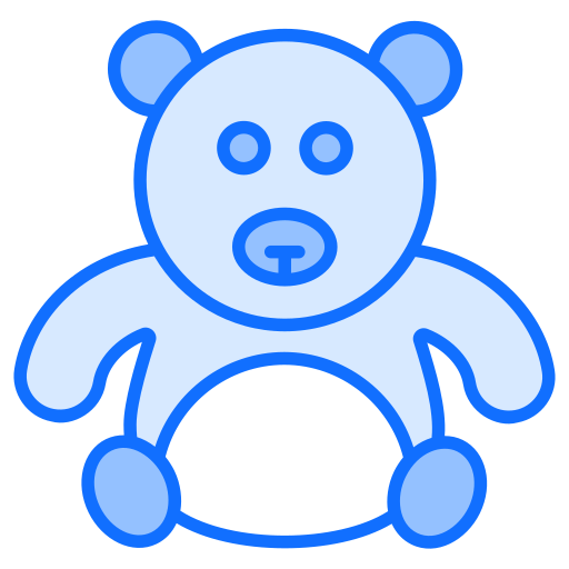 oso de peluche icono gratis