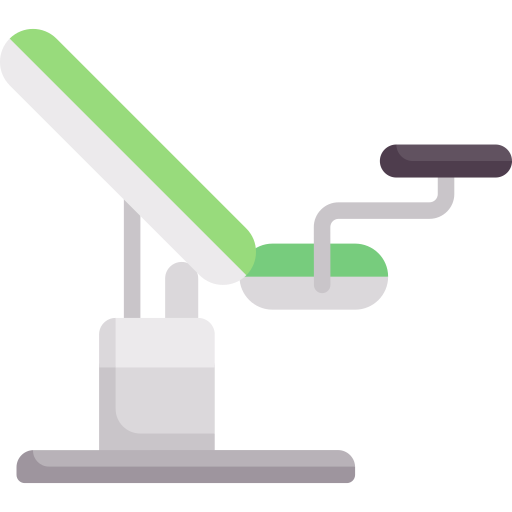 sillón ginecológico icono gratis