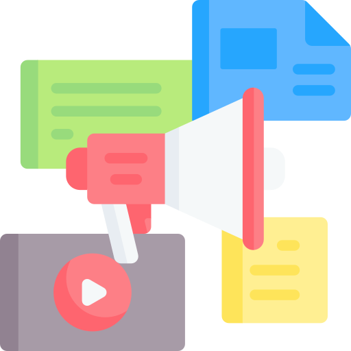 márketing icono gratis