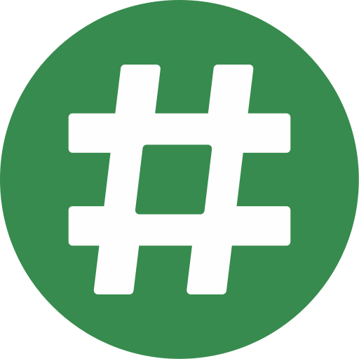 Hashtag Generic Circular icon