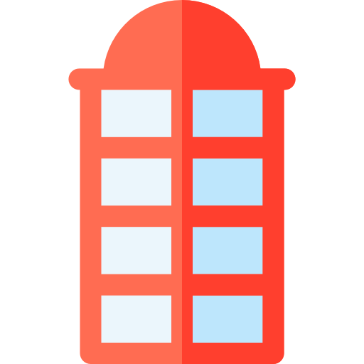 Phone booth free icon