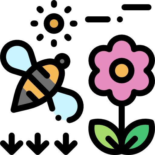 abeja icono gratis