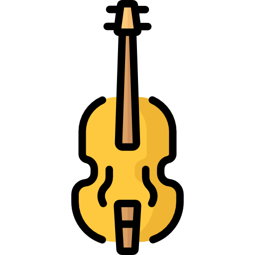 violín icono gratis