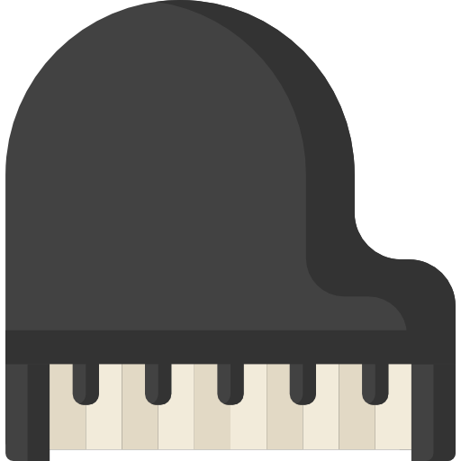 piano icono gratis