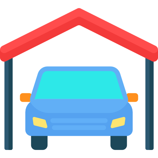 garage Icône gratuit garage Icône gratuit