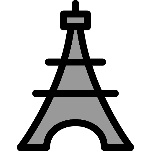 Eiffel Generic Outline Color icon