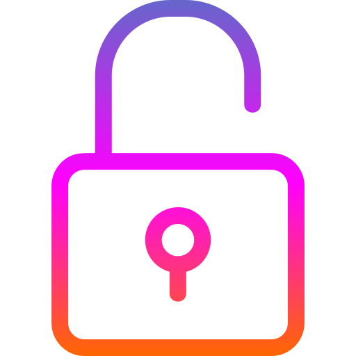 Unlock free icon