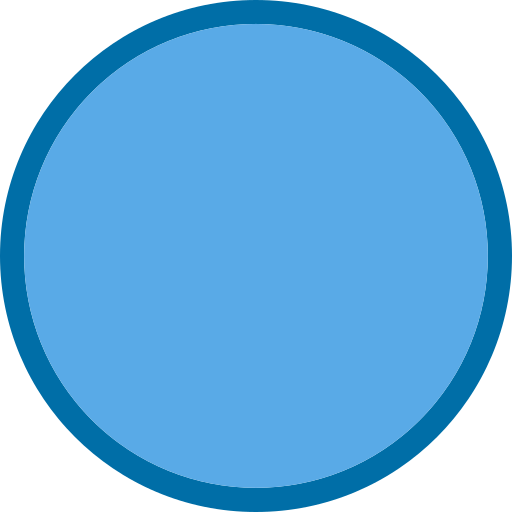 Circle Generic Blue icon