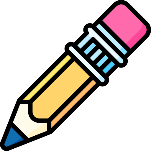Pencil free icon