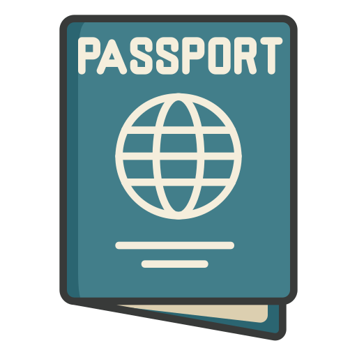 Passport Generic Outline Color icon