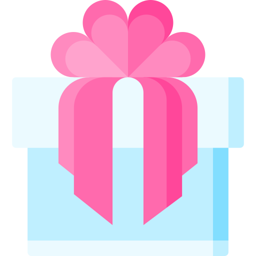 caja de regalo icono gratis