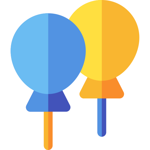 Balloons free icon
