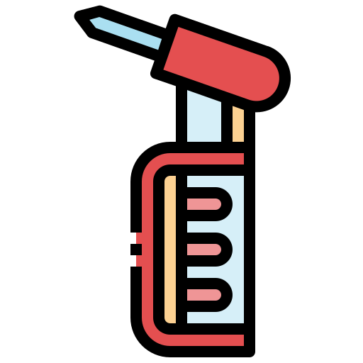 Glass hammer Generic Outline Color icon