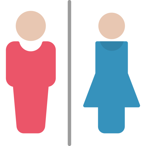 toilettes Icône gratuit